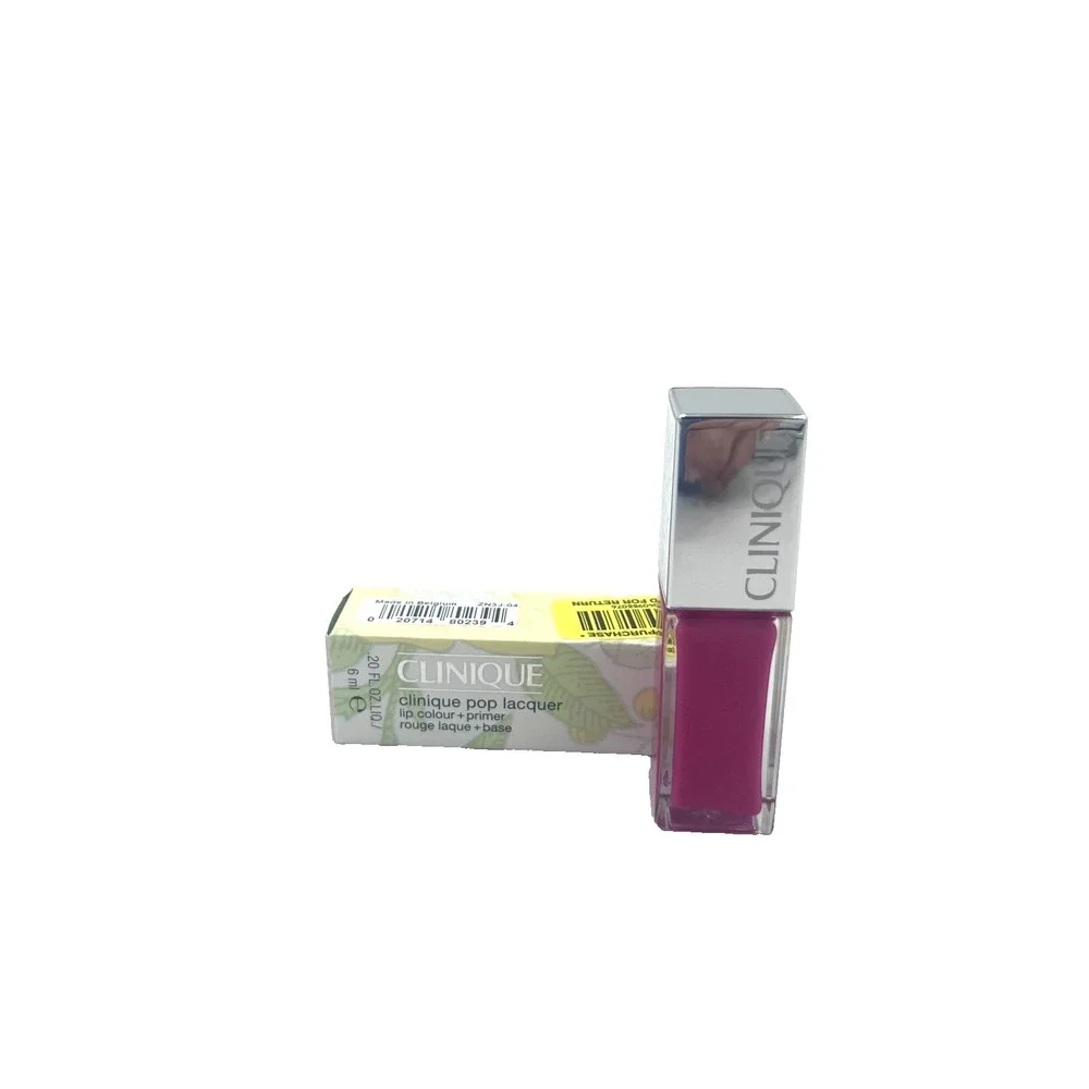 Clinique Pop Lacquer Lip Colour + Primer 04‎ Sweetie Pop New In Box